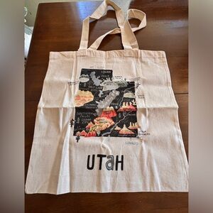 Canvas Utah Tote Bag